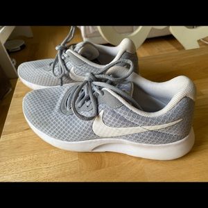 Gray Nike Tennis Shoes